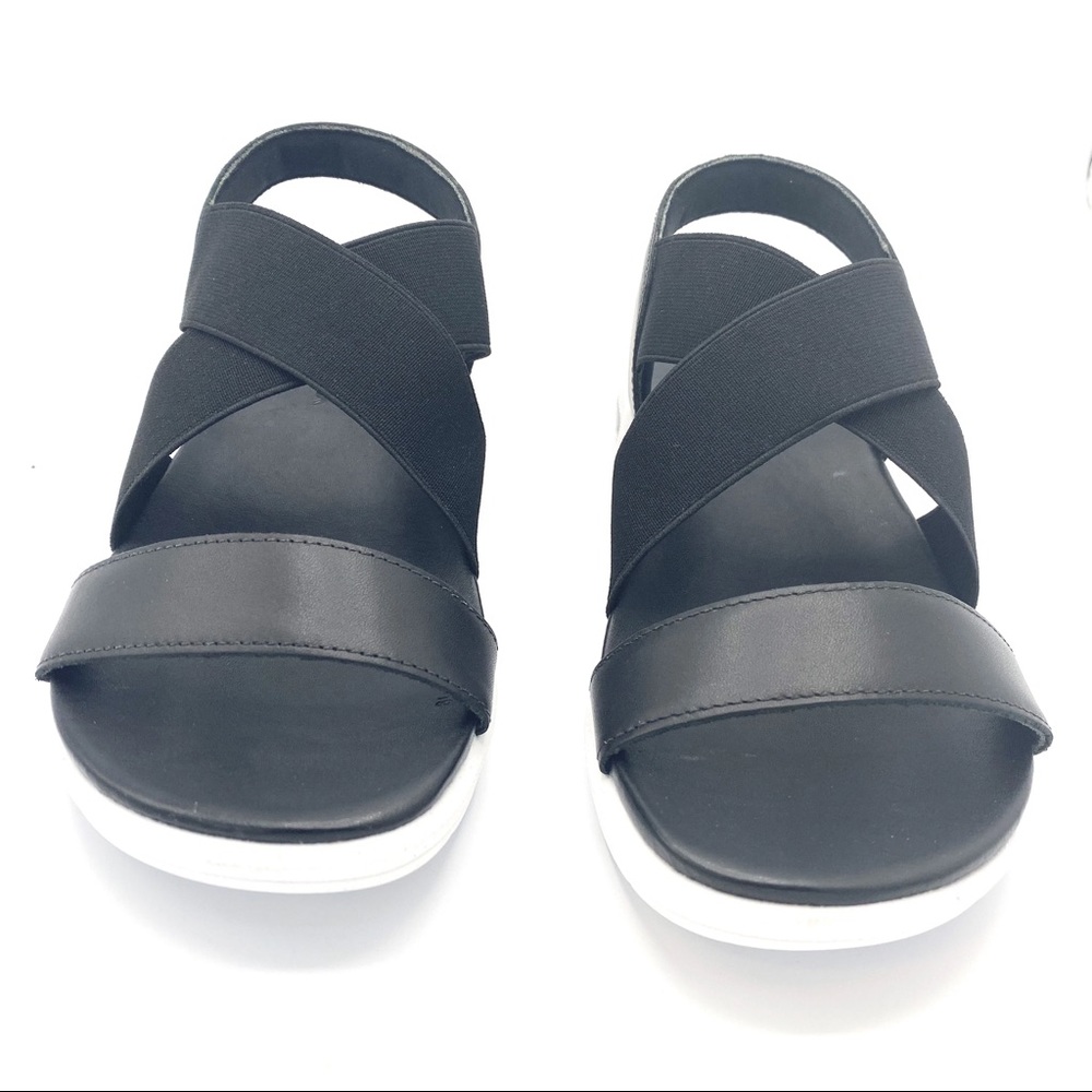 Grosgrain Sandal in Black - AC4301